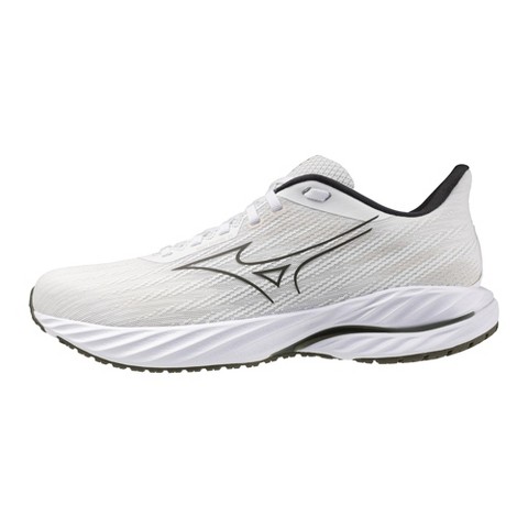 Mizuno Men's Wave Inspire 21 Running Shoe, 10, White-Grape Leaf