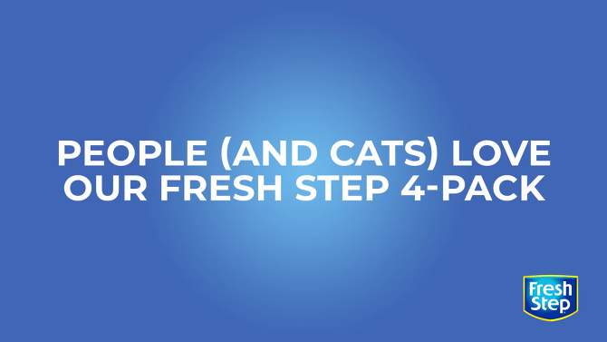 Fresh Step Extreme Scented Litter with the Power of Febreze Clumping Cat Litter - Mountain Spring, 2 of 15, play video