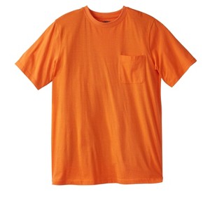 KingSize Shrink-Less Lightweight Pocket Crewneck T-Shirt - 1 of 4