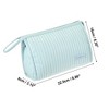 Unique Bargains PU Leather Makeup Bag Large Makeup Bag Make Up Brush Organizer Bag Toiletry Bag for Women 1 Pcs - 4 of 4