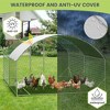 Jojoka Large Metal Chicken Coop, Dome Chicken Coop with Upgraded Tri-Support Frame, Waterproof Anti-UV Chicken Run, Outdoor Coop for Ducks & Rabbits - 4 of 4