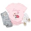 Simply Sage Market Women's Indiana Flower Colorful Short Sleeve Graphic Tee - 3 of 3