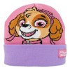 Paw Patrol Girls Reversible Winter Hat and Mittens/Gloves Set, Ages 2-7 - 3 of 4