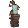 Design Toscano Book Loving Betty Reading Girl Bronze Garden Statue - 4 of 4