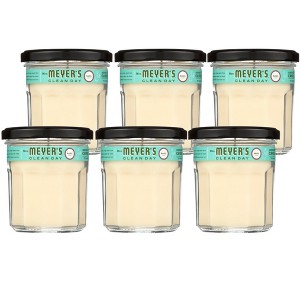 Mrs. Meyer's Clean Day Basil Soy Candle Jar - Case of 6/7.2 oz - 1 of 4