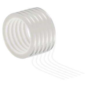 Unique Bargains DIY Art Film Thin Graphic Chart Highlight Marking Tapes 6 Pcs - 1 of 4