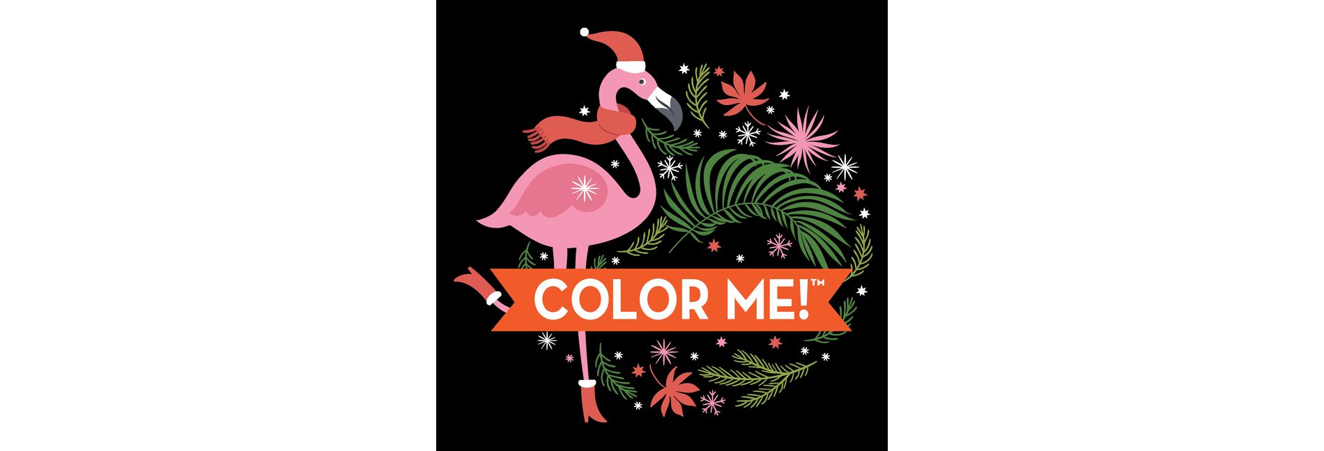 Color Me! Christmas (Flamingo Cover - Coloring Book with Quotes!) - (Keepsake Coloring Books) by  New Seasons & Publications International Ltd