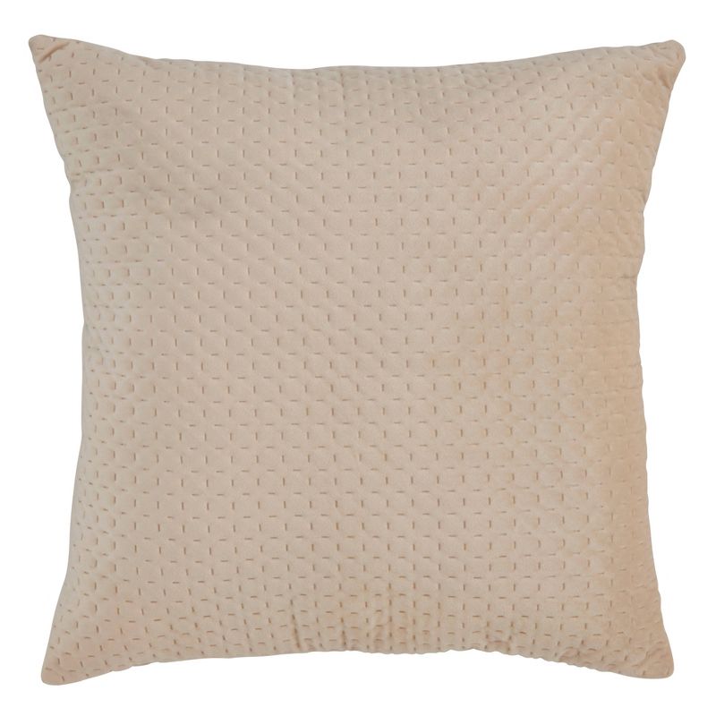 Pinsonic Velvet Design Poly-Filled Throw Pillow - Saro Lifestyle, 2 of 7