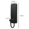 Command 2pk Wire Decorative Hooks Black: Matte Wall & Towel Hook, Heavy Duty, 3 lb Capacity - 3 of 4