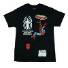 Seven Times Six Marvel Comics Shirt The Amazing Spider-Man Front And Back Short Sleeve tee Black - 4 of 4
