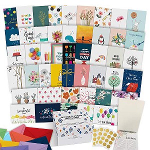 Dessie® 110 Greeting Cards with Unique Designs for All Occasions, 4” x 6” - 1 of 4