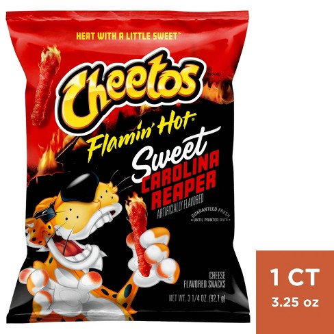 Cheetos Flamin Hot Sweet Carolina Reaper - 3.25oz : Target