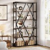 Tribesigns 71-inch Tall Bookshelf, Freestanding 6 Tier Industrial  Bookcase for Living Room - 2 of 4