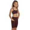 Everyday Yoga Girl Uphold Cheetah High Waisted Biker Shorts with Pocket - 2 of 4