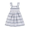 Hope & Henry Girls' Flutter Sleeve Smocked Linen Dress, Toddler - 3 of 4