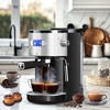Kismile 20 Bar Espresso Machine Semi-Automatic, Professional Coffee Maker with Milk Frother Steam Wand & 45OZ Removable Water Tank - 3 of 4