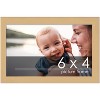 PosterPalooza | Photo Size Minimalist Yellow Picture Frame - UV Acrylic, Foam Board Backing, Hanging Hardware - 2 of 4