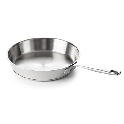 Alva Cookware Maestro Stainless Steel Frying Pan Skillet, Non Toxic Cookware, Omelette Pan, Kitchen Cookware for Home & Outdoor Cooking