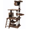 Go Pet Club 62" Classic Cat Tree with Sisal Covered Posts F67 - 3 of 4