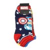 Marvel Avengers Chibi Superhero Characters Ankle No Show Socks 5 Pair Multicoloured - image 3 of 3