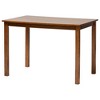 Baxton Studio Jeriah Mid-Century Modern Wood and Woven Rattan 5-Piece Dining Set - 4 of 4
