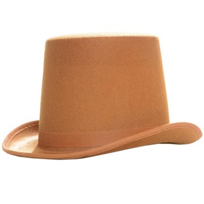 brown top hat costume