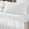 Artisan Wash Boho 100% Cotton Crisp Percale Deep Pocket Sheet Set by Blue Nile Mills - 4 of 4