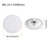 Unique Bargains Round Metal Sewing Cloth Covered Button 10 Pcs - 2 of 4