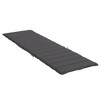 vidaXL Sun Lounger Cushion Anthracite 78.7"x19.7"x1.2" Oxford Fabric - 4 of 4