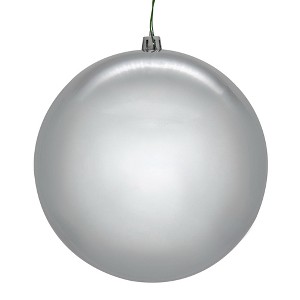 Vickerman Silver Ball Ornament - 1 of 1