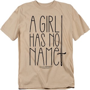 Game Of Thrones No Name Adult T-Shirt - 1 of 4