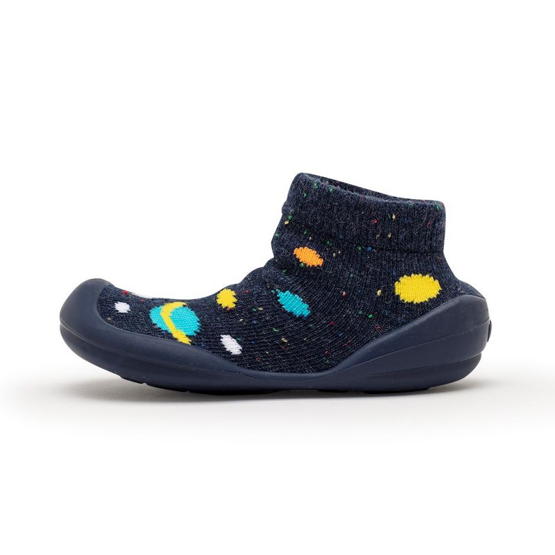 Komuello Baby Boy First Walk Sock Shoes Galaxy, 4 of 10