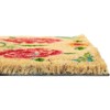 Juvale Natural Coir Doormat, Flower Welcome Mat (30 x 17 In) - 4 of 4