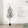 Maia Shop 6ft Artificial Olive Tree, Fake Plants for Home Decor, Indoor Tropical Decoration - 2 of 4