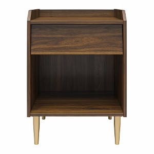 Max & Finn Remy Nightstand, Walnut - 1 of 4
