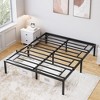 Metal Bed Frame, Twin Platform Bed Frame No Box Spring Needed, with Metal Slat Support, Easy Assembly, Under Bed Storage - 2 of 4