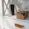 GlasFlength Over the toilet storage cabinet with One Drawer and Two Shelves, White, 23.62"*7.87"*64.76" - 4 of 4