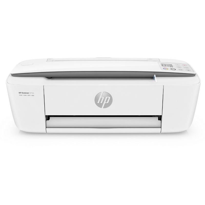 HP DeskJet 3755 Wireless All-In-One Color Printer, Scanner, Copier, Instant Ink Ready, 1 of 14
