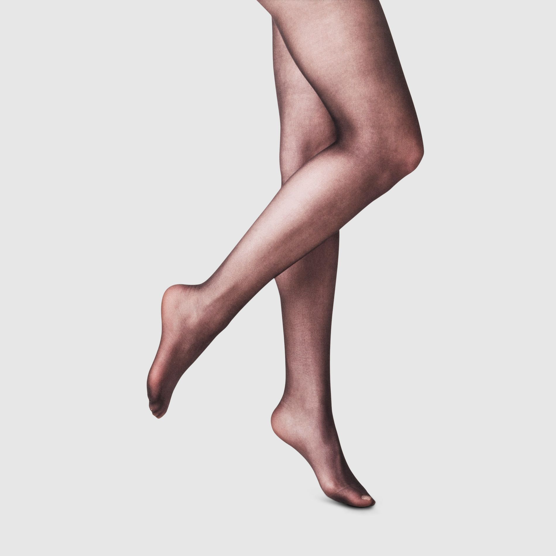 Women's 20D Sheer Control Top Tights - A New Day™ Black