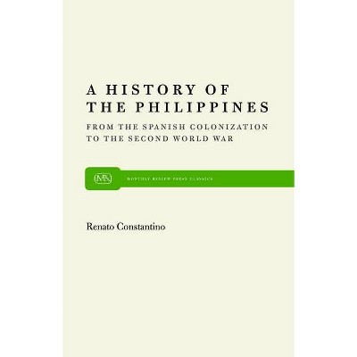 A History of the Philippines - by  Renato Constantino (Paperback)