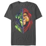 Men's Lion King Geometric Brother Split T-Shirt