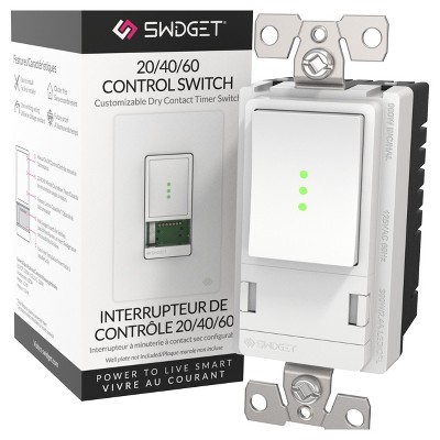 Swidget 20-40-60 Control Switch - Smart Home Devices - Smart Switch Platform