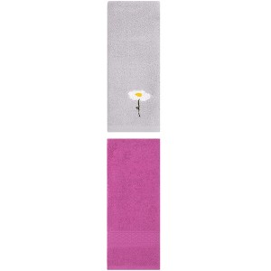 REGALWOVEN Cotton Soft Absorbent Decorative Hand Towel Set for Bathroom 13" x 30" 2 Pcs - 1 of 4