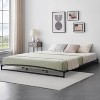 coucheta Bed Frame Heavy Duty Metal Platform Low Profile, Mattress Foundation, No Box Spring Needed - 2 of 4