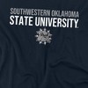 Men's Southwestern Oklahoma State University Official Stacked T-Shirt - 2 of 4