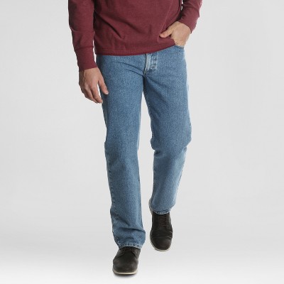 wrangler men's relaxed straight fit jeans