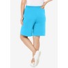Woman Within Plus Size Sport Knit Short - 3 of 4