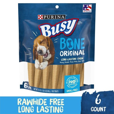 Purina Busy  Small/Medium Dog Bones Original - 6ct Pouch