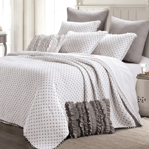 Risa Quilt Set Gray - The Industrial Shop : Target