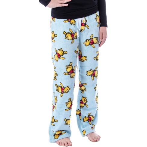 Disney Women's Winnie The Pooh Sketch Toss Print Loungewear Pajama